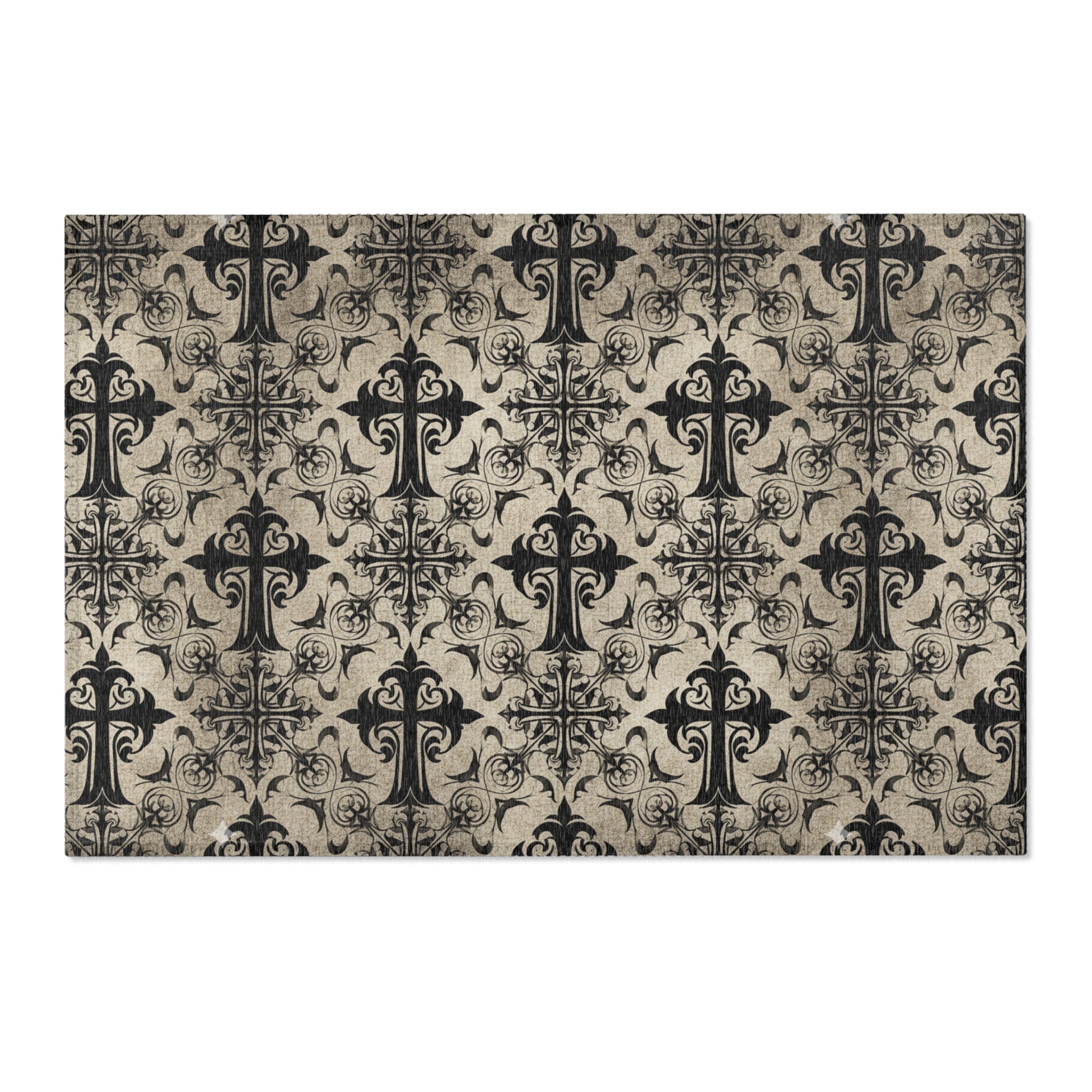Gothic Cross Rug