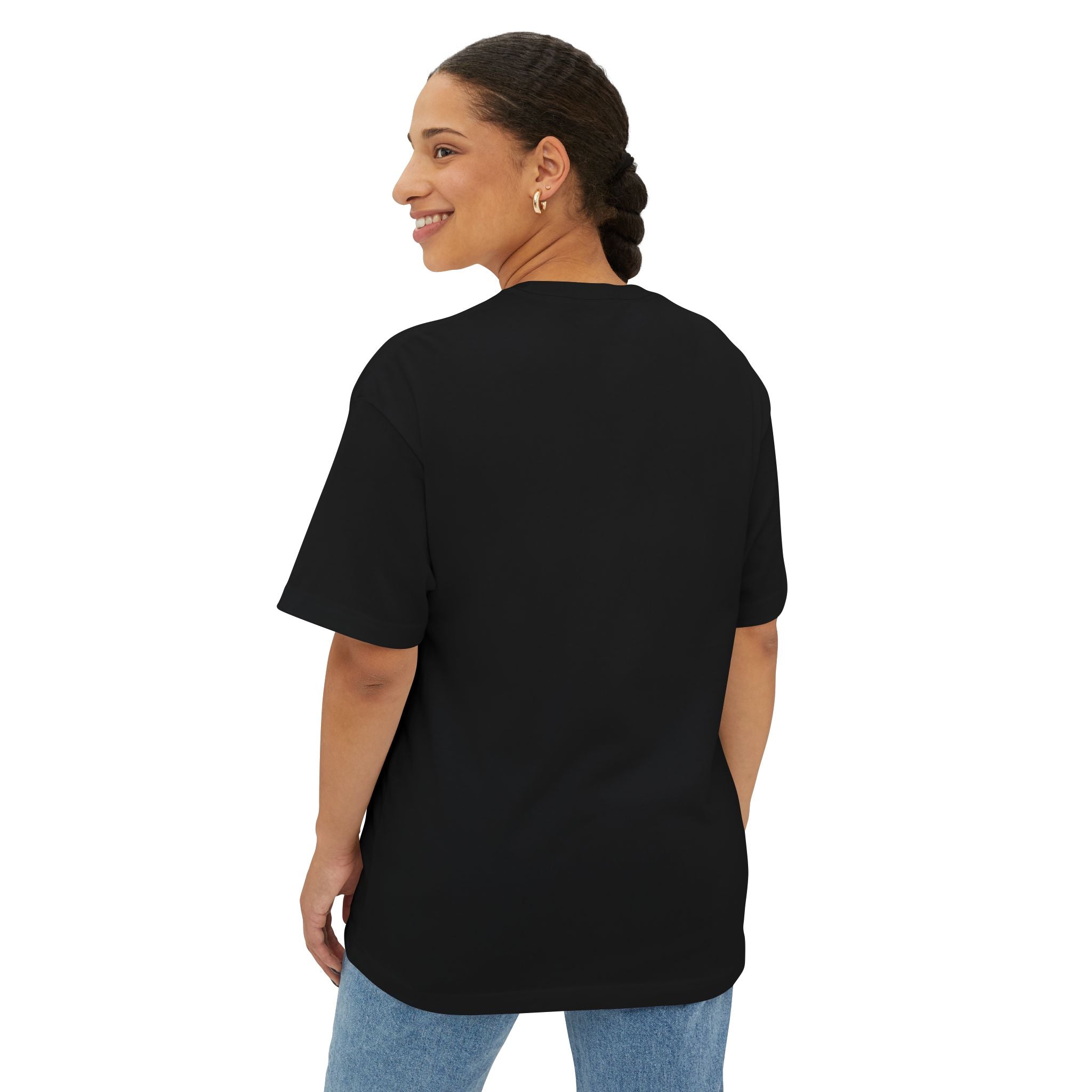 Chic Graphic Tee: "Pray Without Ceasing" Unisex Oversized Boxy Shirt, Streetwear, Gift for Him/Her, Casual Wear, Faith-Based Fashion