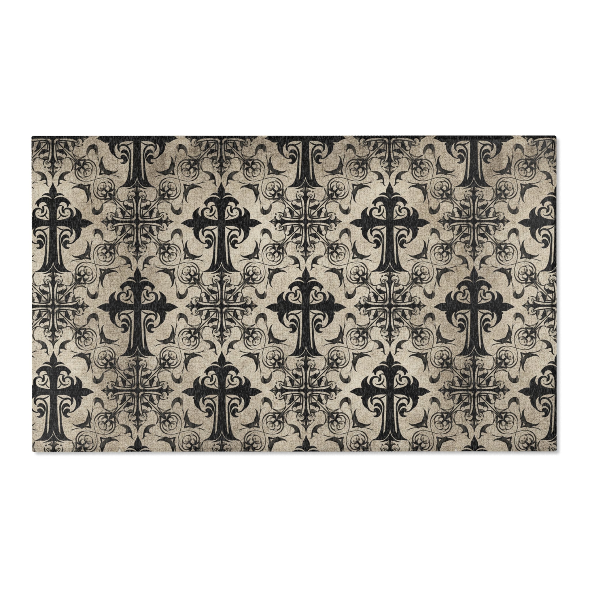 Gothic Cross Rug