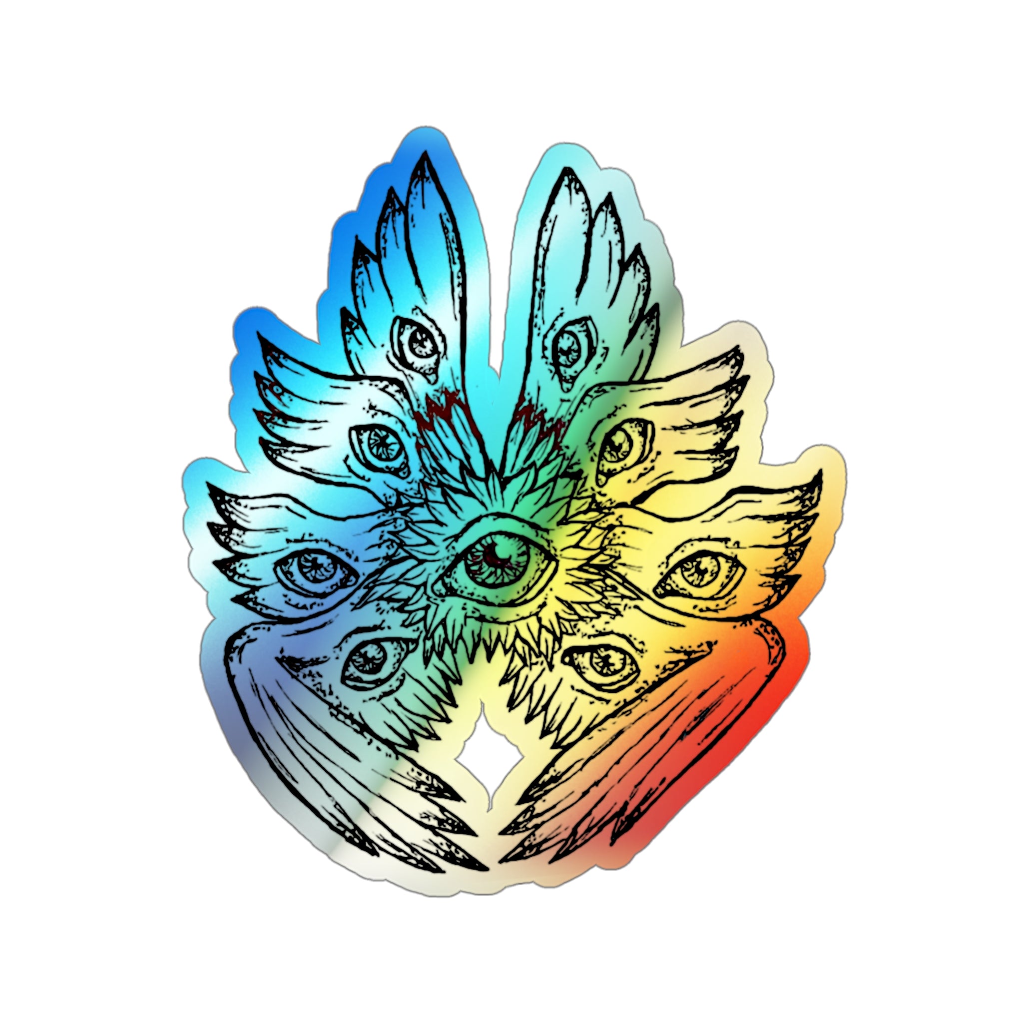 Holographic Die-cut Sticker