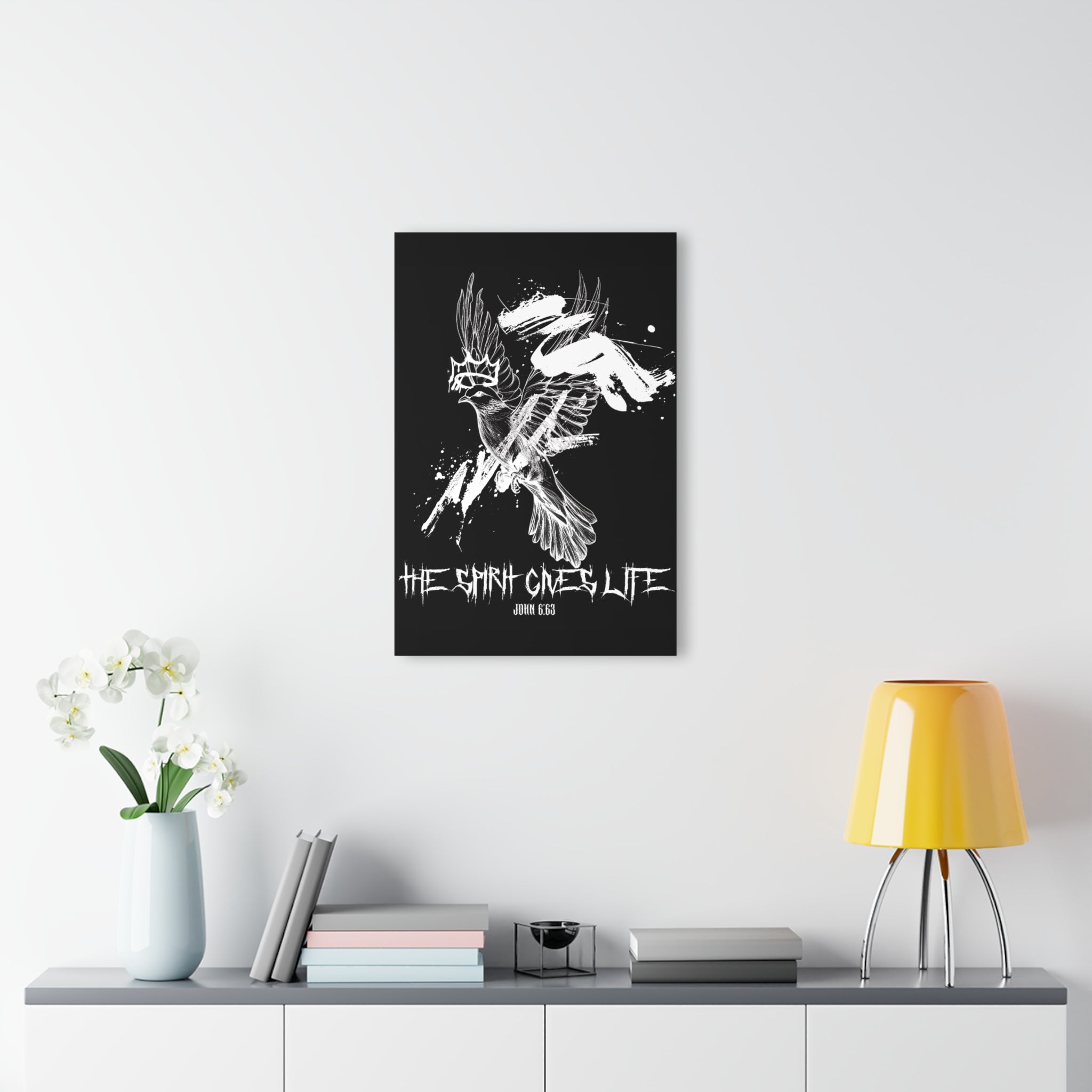 Spiritual Acrylic Wall Art Print, Modern Home Decor, Inspirational Art, Christian Gift, Motivational Artwork
