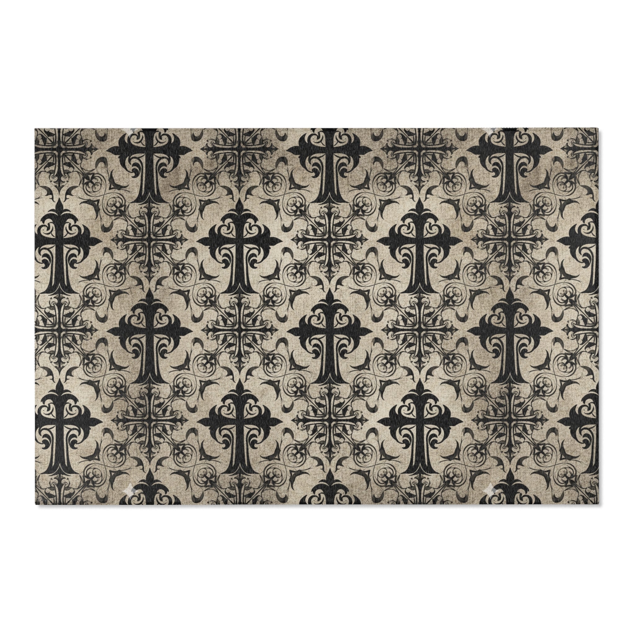 Gothic Cross Rug