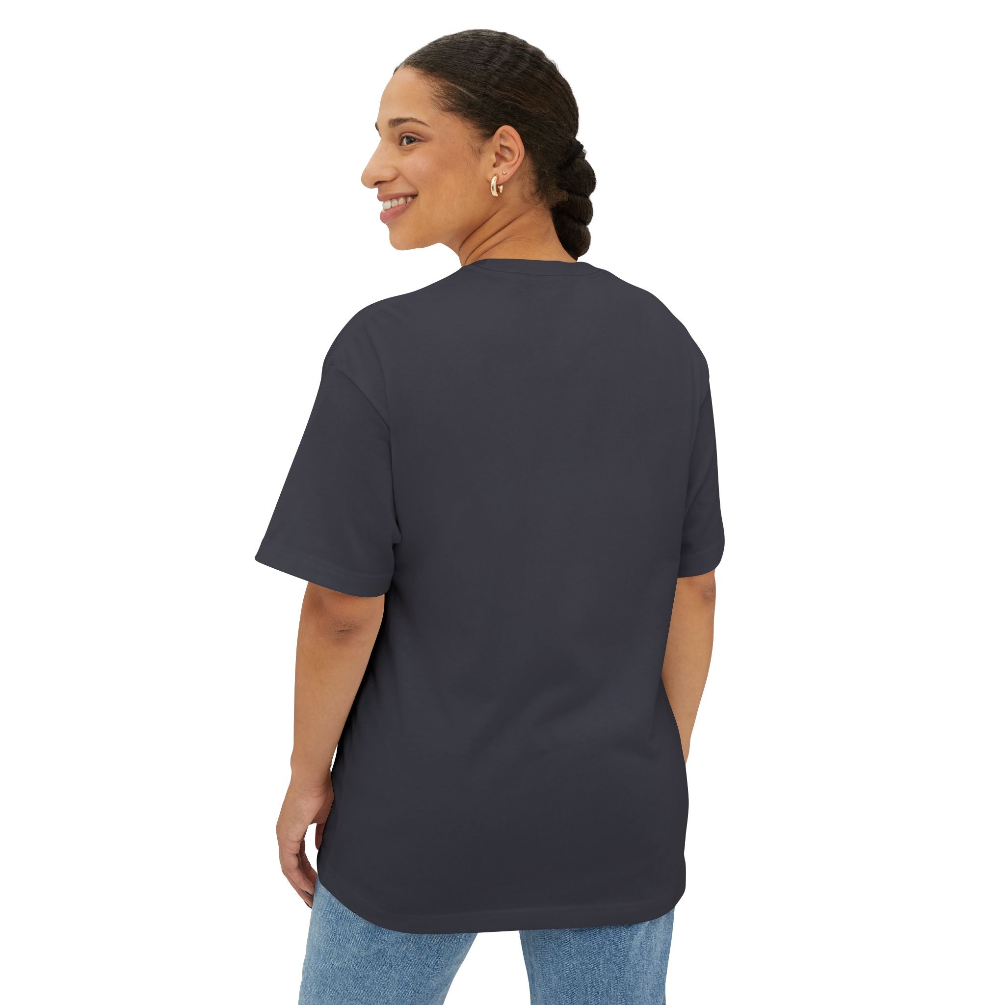 Chic Graphic Tee: "Pray Without Ceasing" Unisex Oversized Boxy Shirt, Streetwear, Gift for Him/Her, Casual Wear, Faith-Based Fashion