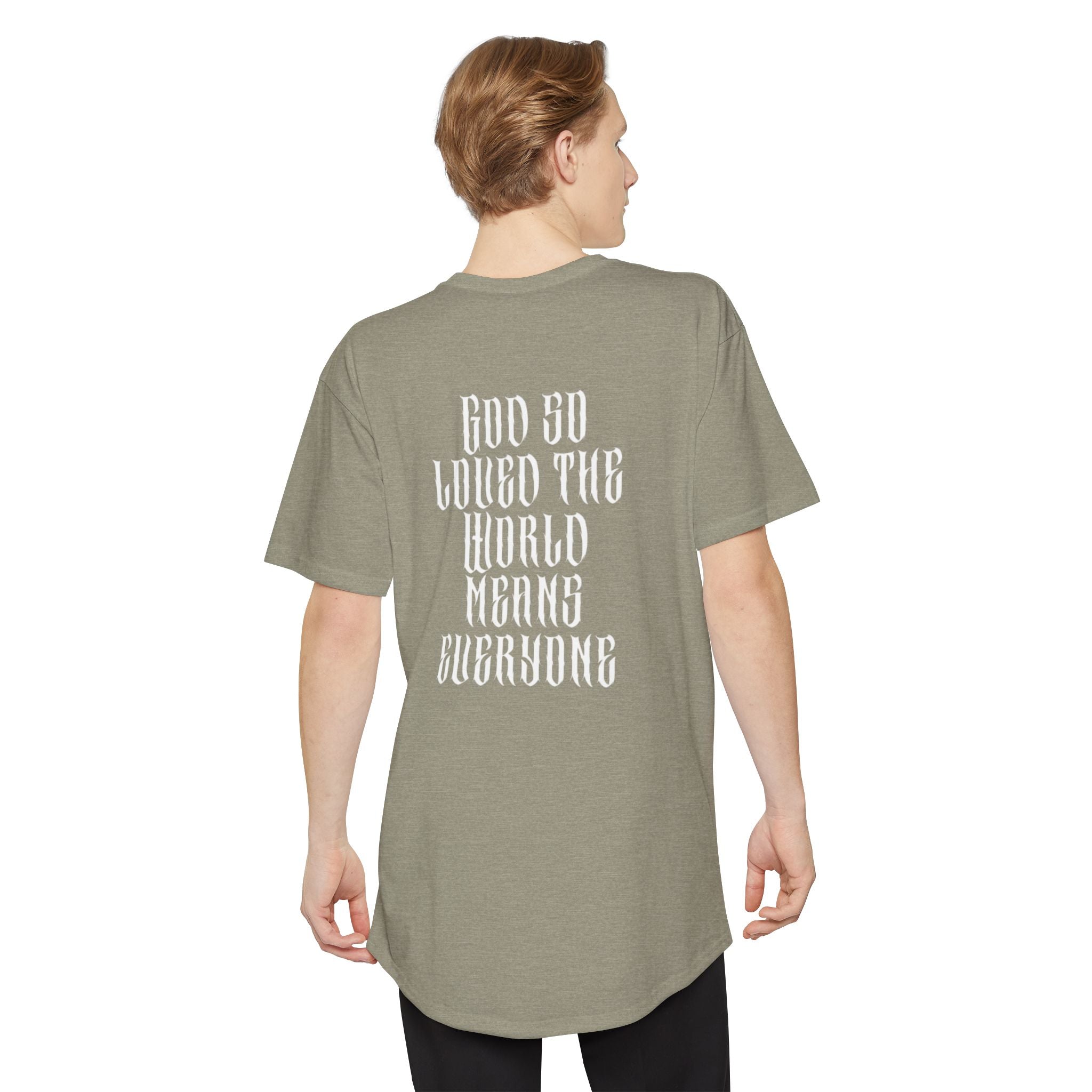 Urban Faith Tee with Inspirational Quote, Casual Streetwear, Unisex Graphic Shirt, Perfect for Everyday Wear, Gift for Him or Her