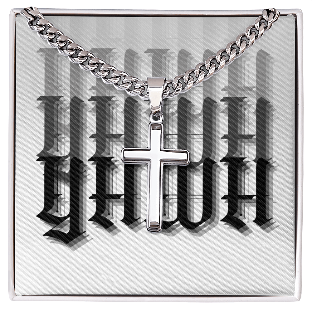 YHWH Cross Necklace