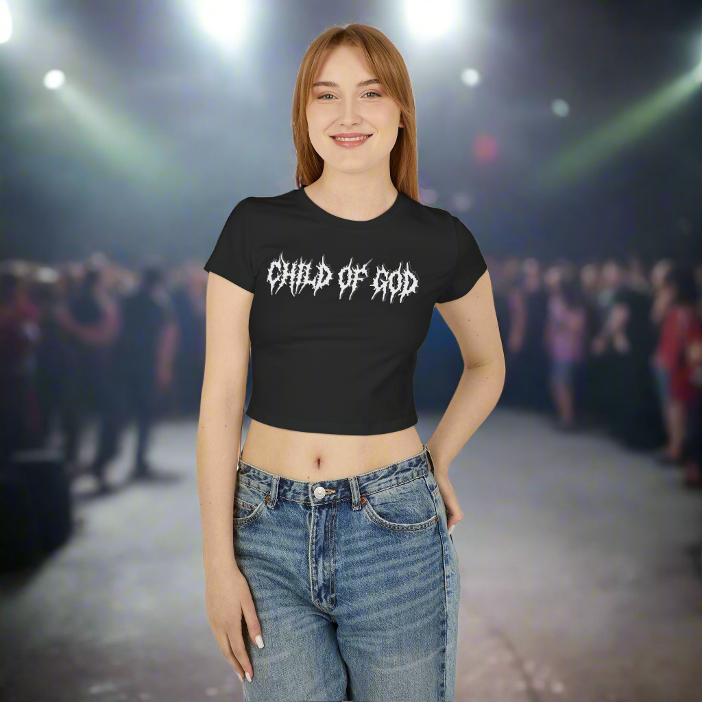 Child of God Graphic Crop Top