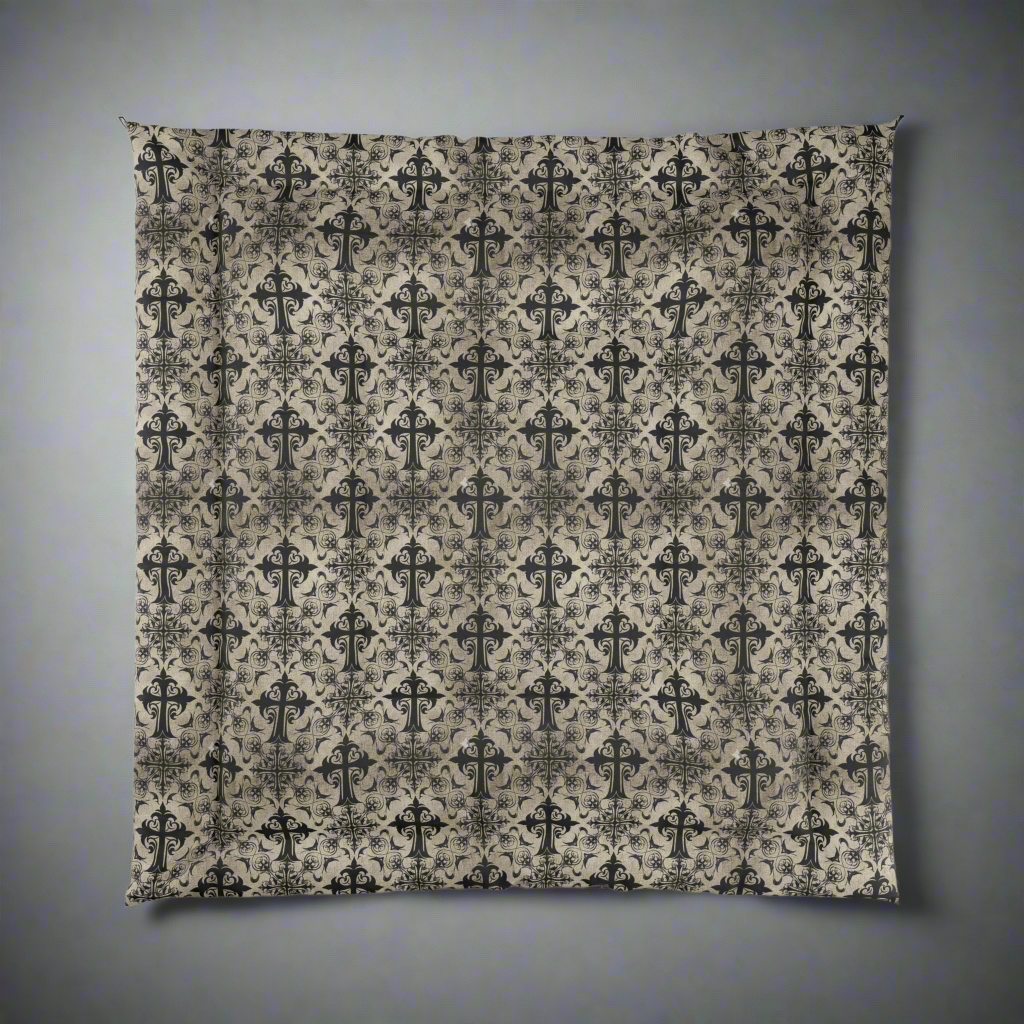 Gothic Cross Comforter